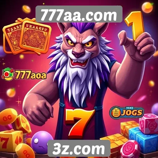 Comparativo de jogos disponíveis em 777aa.com