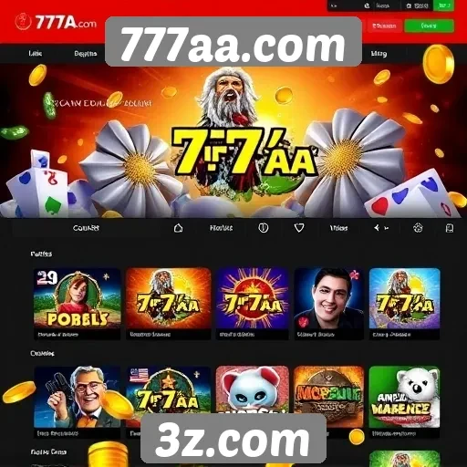 Novas funcionalidades implementadas no site 777aa.com