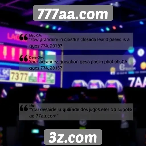 Opinião de jogadores sobre a experiência no 777aa.com